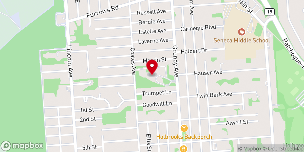 Map showing location of Good Shepherd Roman Catholic Church