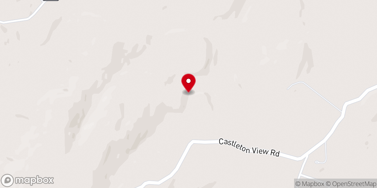 Map showing location of Church of Inner Peace