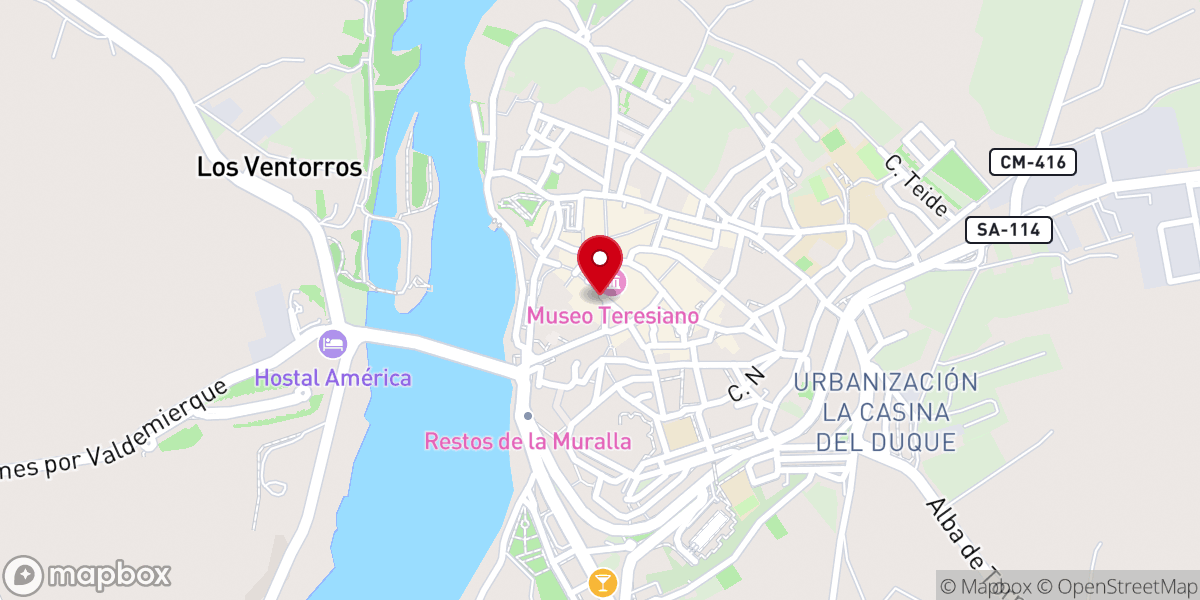 Map showing location of Monastero de la Anunciación de N.ª S.ª del Carmen