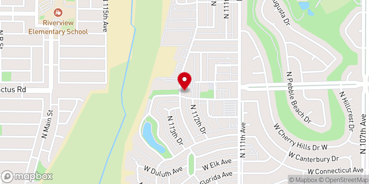 Map showing location of Christ the Savior Orthodox Church