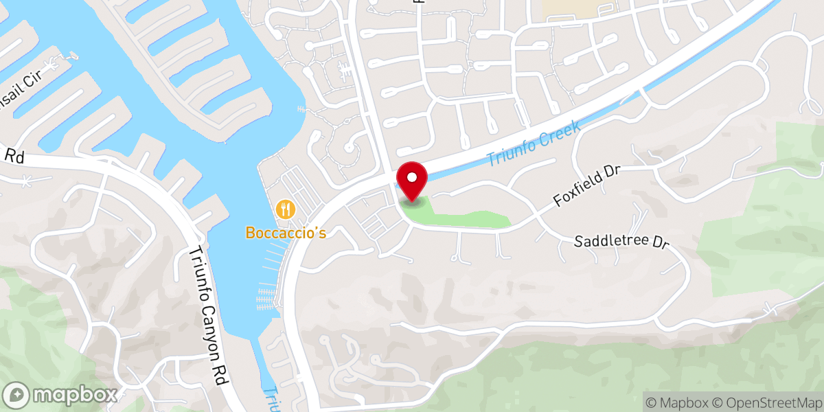 Map showing location of Foxfield Park