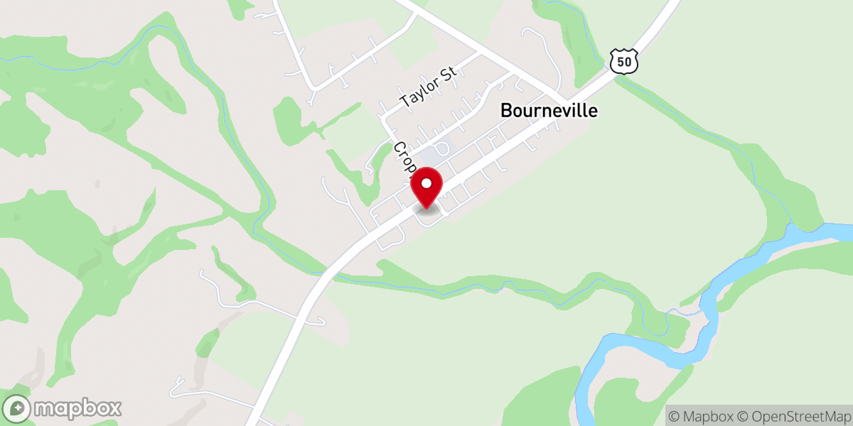 Map showing location of Good Shepherd Church