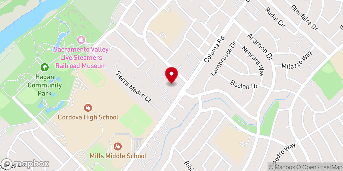 Map showing location of Saint John Vianney Catholic Church