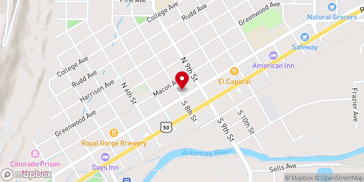 Map showing location of Christ First Community Church, a Global Methodist Church
