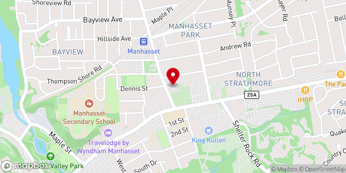 Map showing location of Cross Presbyterian Church