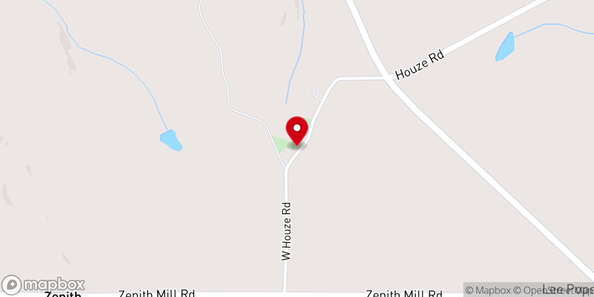 Map showing location of Ross Chapel Community Church