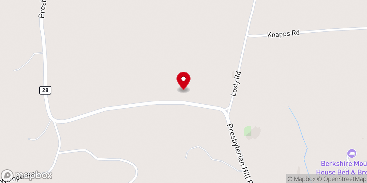 Map showing location of Zema's Nursery Inc