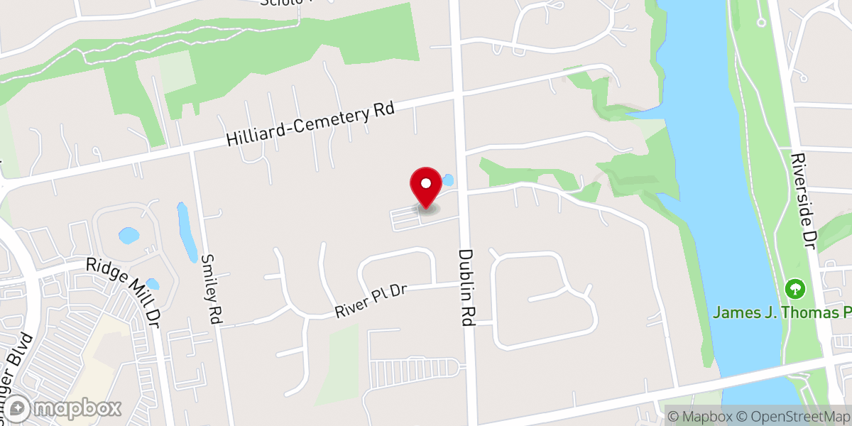 Map showing location of The Refinery Church