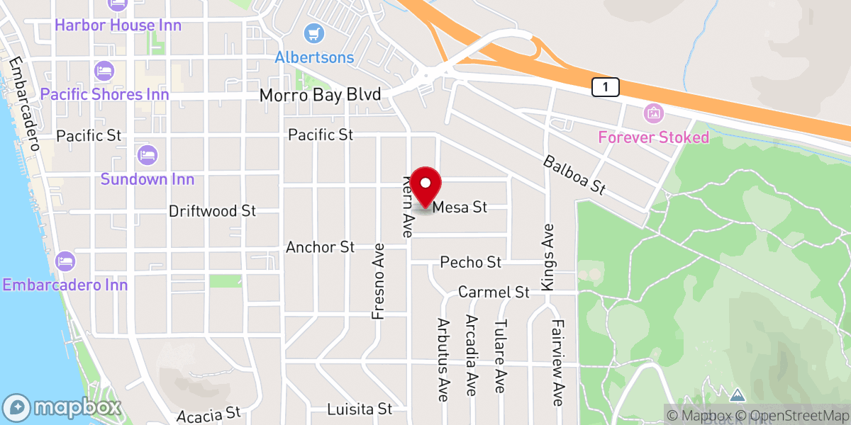 Map showing location of Faith Life Church
