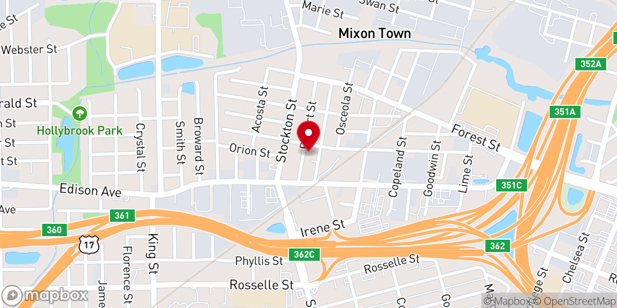 Map showing location of Fresh Start Temple Incorporated