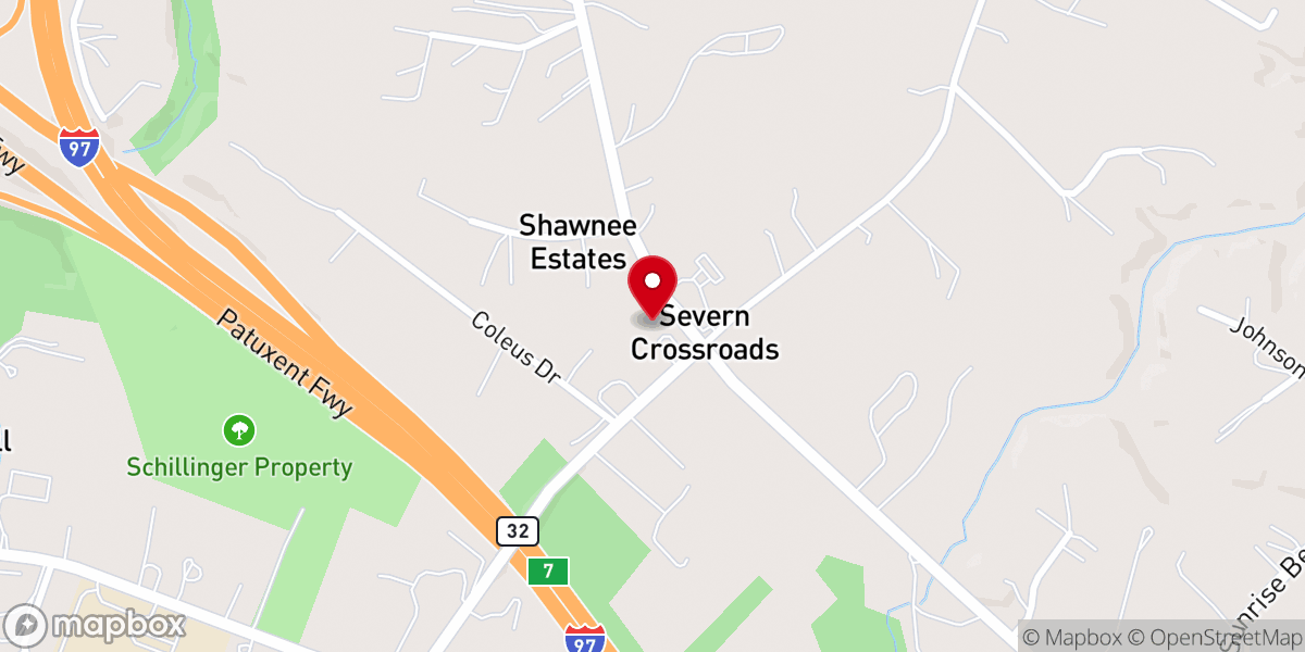 Map showing location of Baldwin Hall