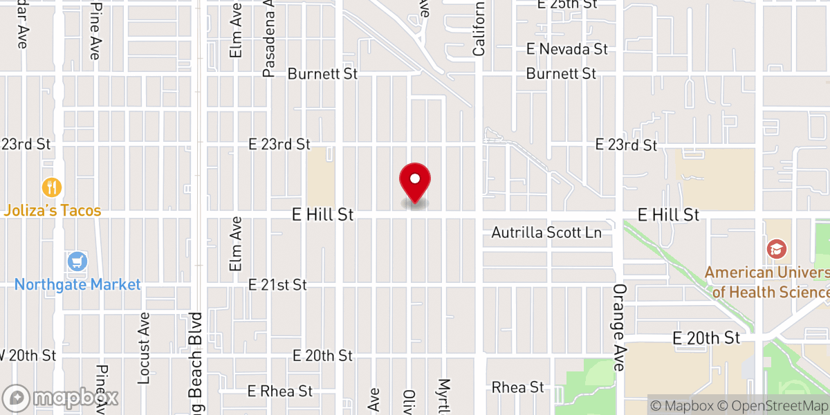 Map showing location of First Providence Baptist Church