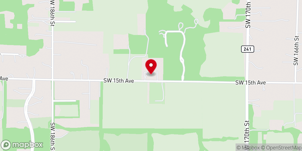 Map showing location of Jonesville Baptist Church