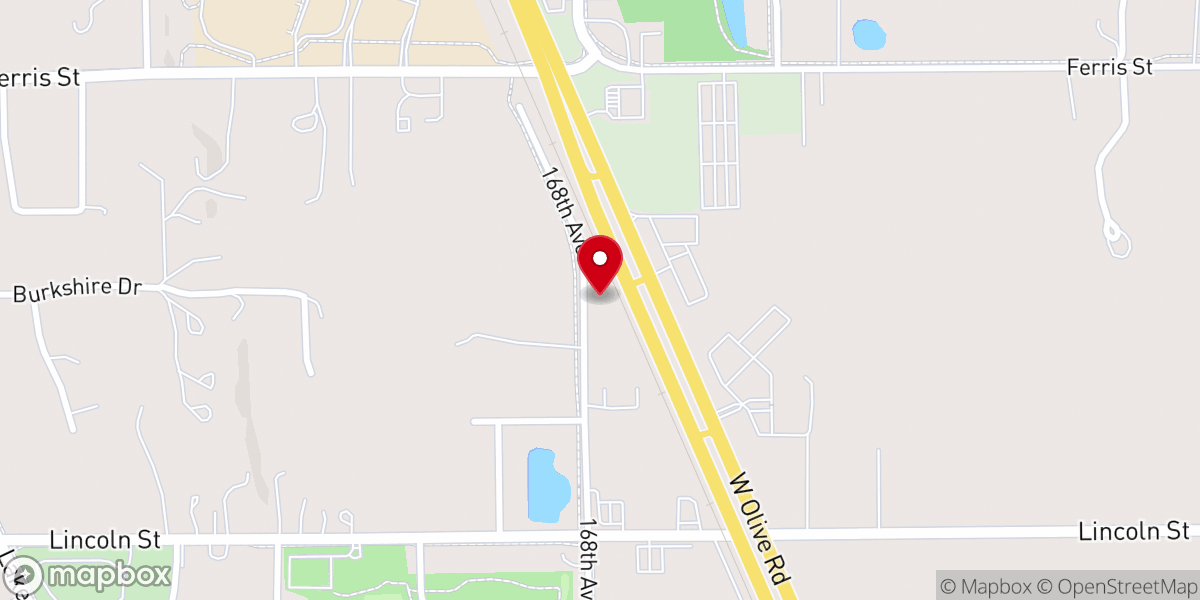 Map showing location of Wayside Chapel