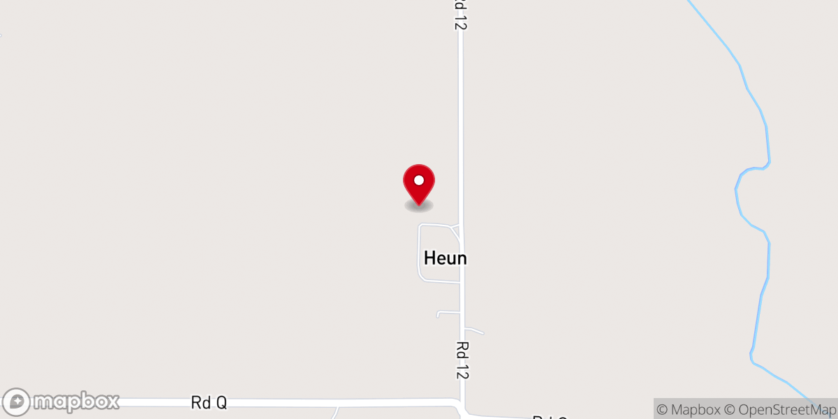 Map showing location of Holy Trinity Catholic Church (Heun)