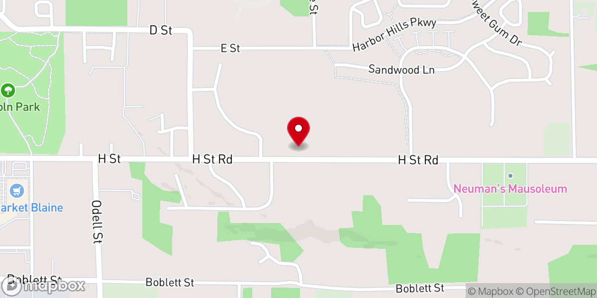 Map showing location of Christ Community Church
