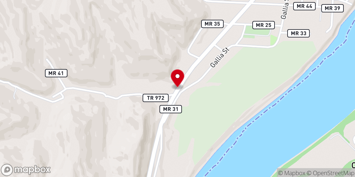 Map showing location of Wesleyan Church Crown City