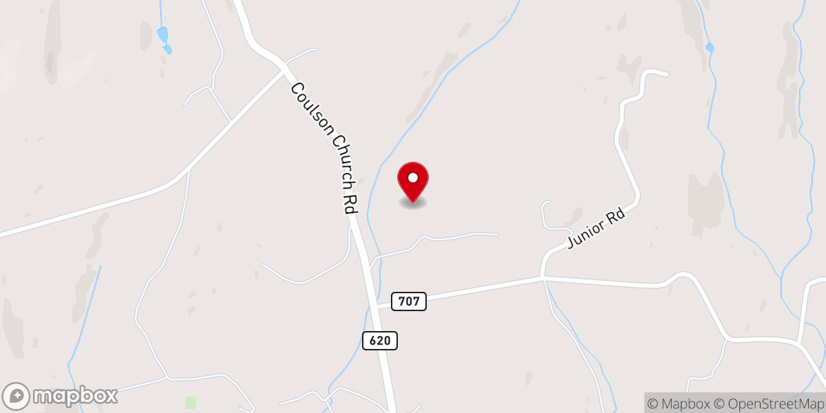 Map showing location of White Chapel Farm and Venue