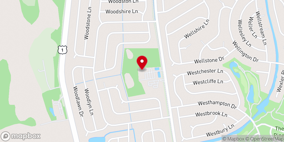 Map showing location of Mt Calvary Baptist Church
