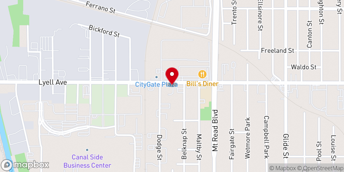 Map showing location of Destiny Preparation Church Inc