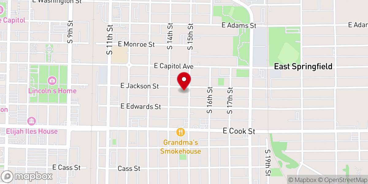 Map showing location of Victory Temple Church of God