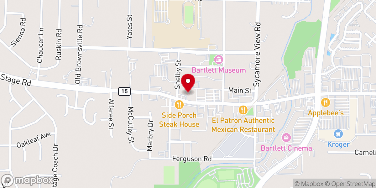 Map showing location of Burden for Souls Holiness Church