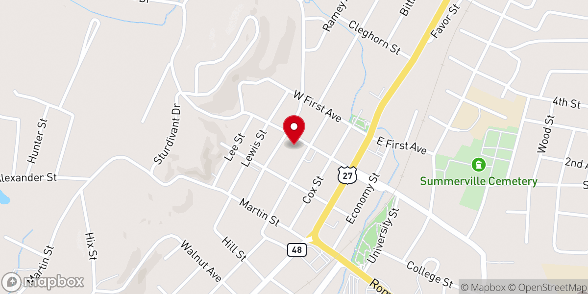 Map showing location of Son Rise Community Church