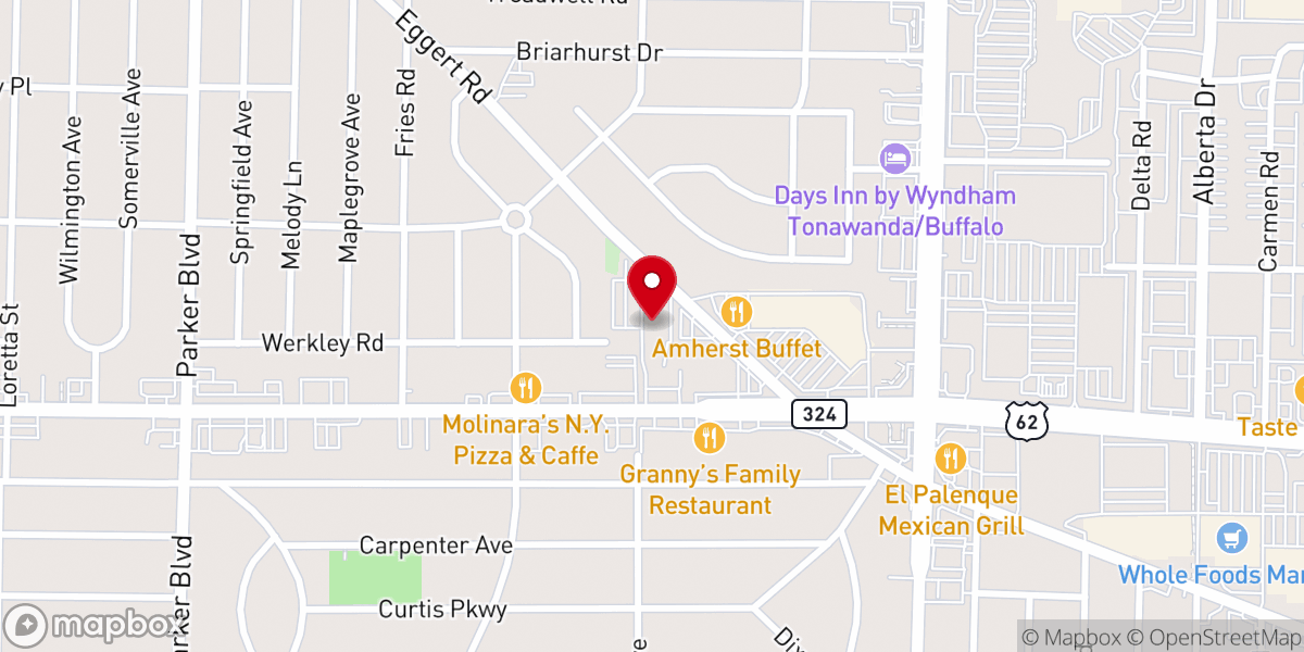 Map showing location of St Bartholomew's Anglican Church