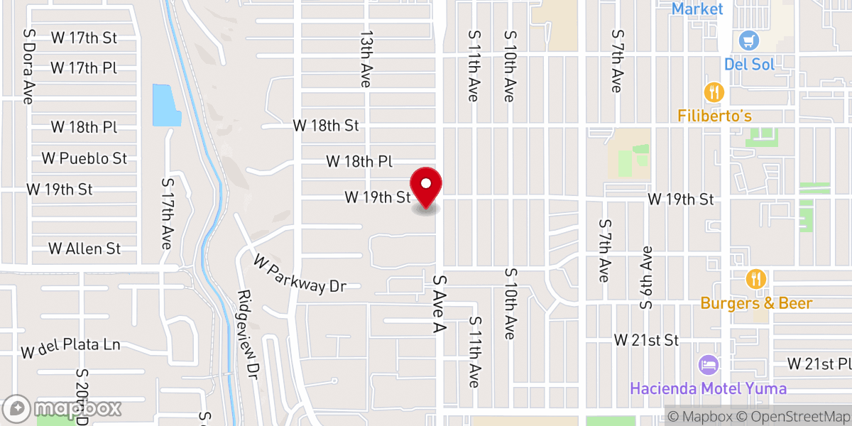 Map showing location of Connecting Point Church of the Nazarene