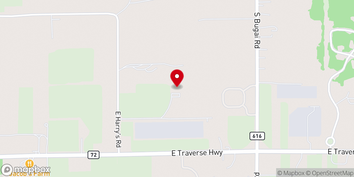 Map showing location of Haven of Hope Church