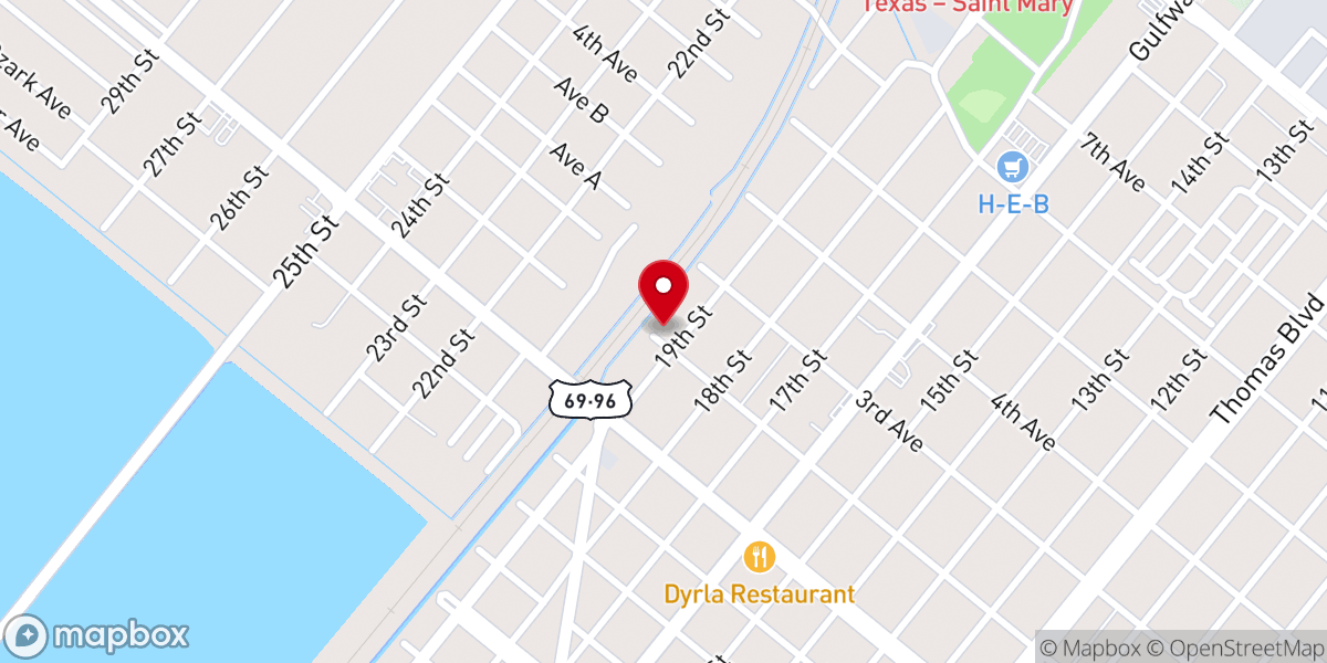Map showing location of Endtime Deliverance Church