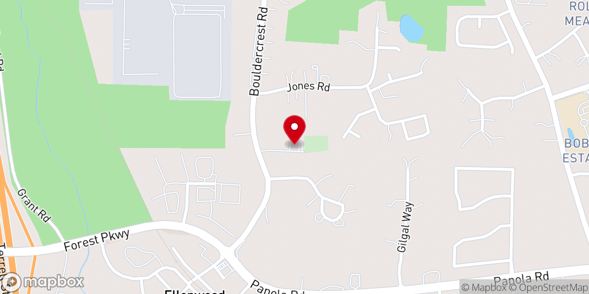 Map showing location of Joyful Praise Church International