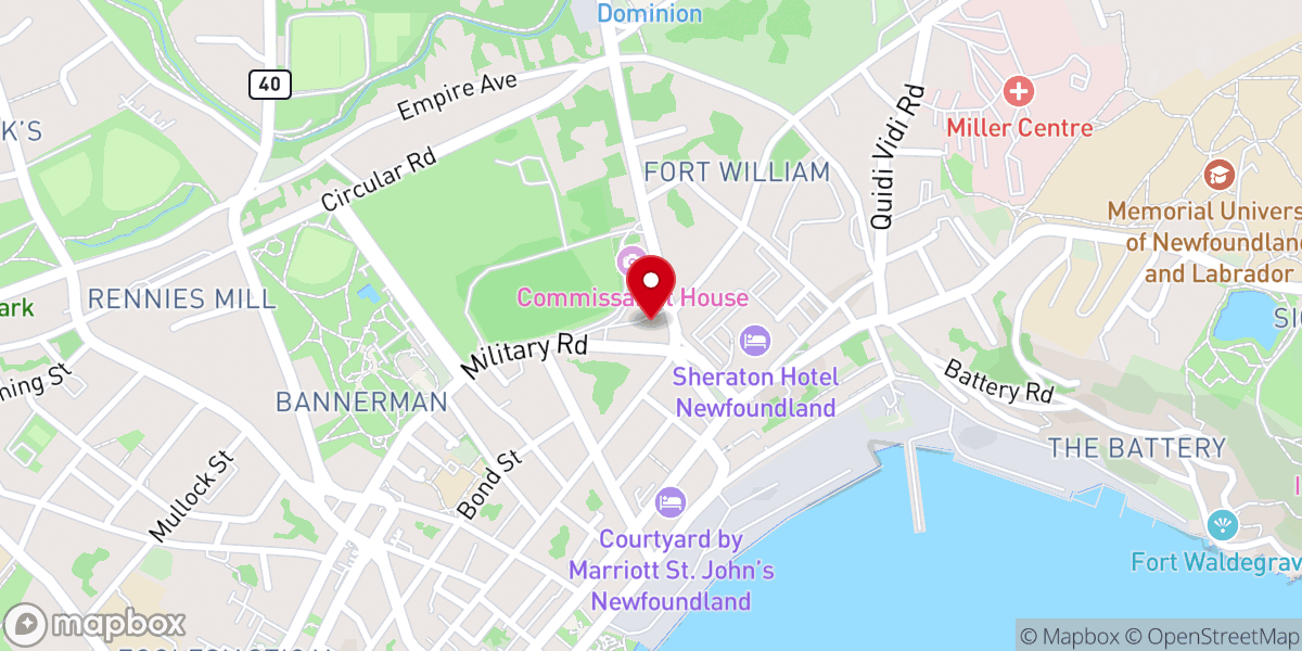 Map showing location of St Thomas Parish