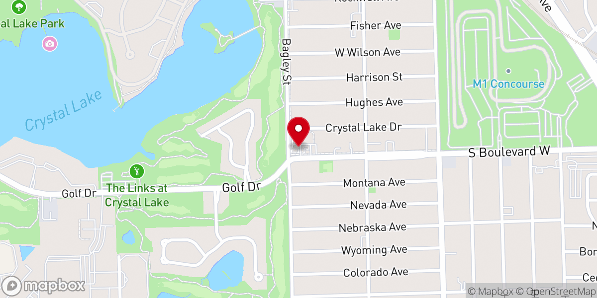 Map showing location of St. Joseph Chapel & Shrine of Immaculate Heart of Mary
