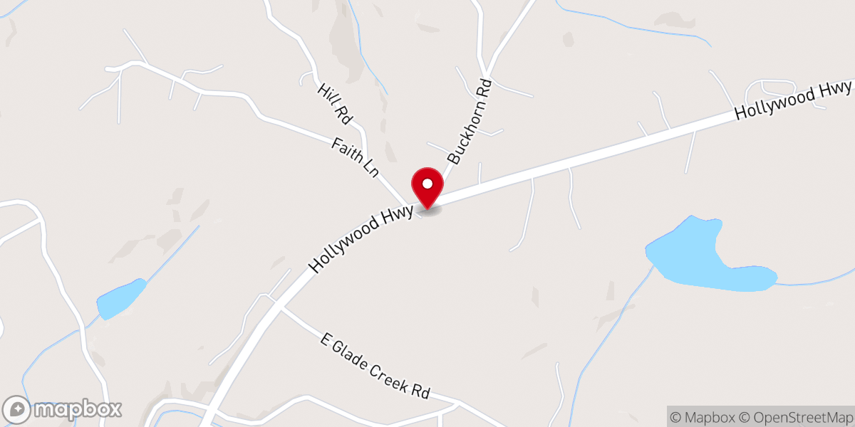 Map showing location of Greater Mount Pleasant Baptist Church