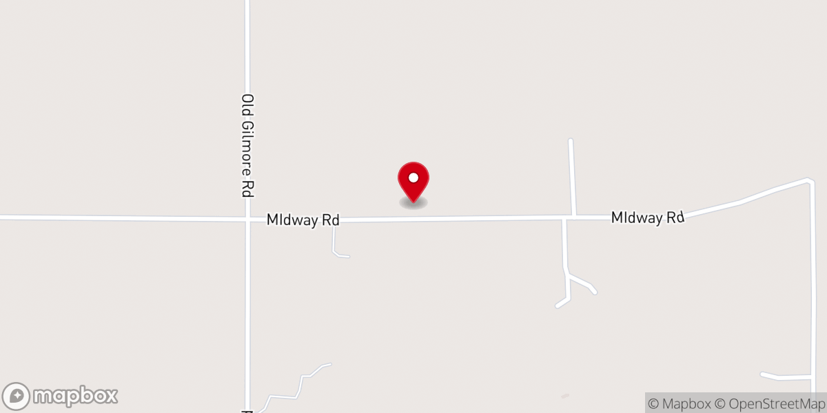 Map showing location of Sugarloaf Church