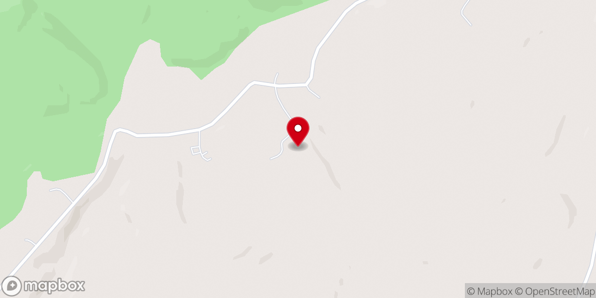Map showing location of The Barn at Firefly Lane