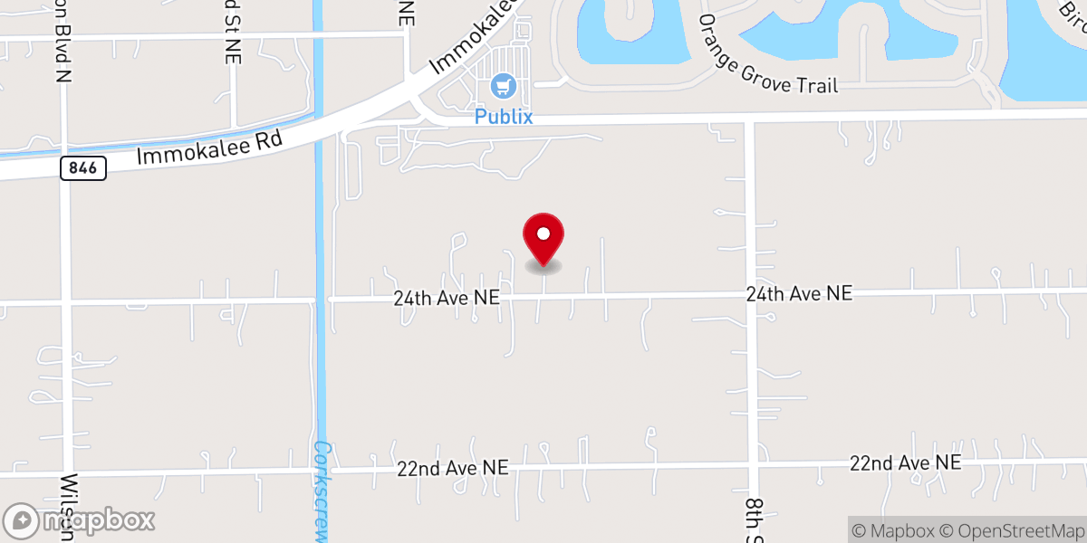 Map showing location of Lighthouse Ministries of Faith Inc