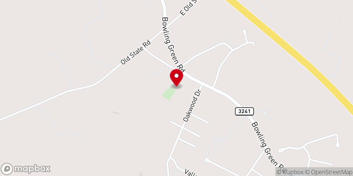 Map showing location of New Bethel Community Church