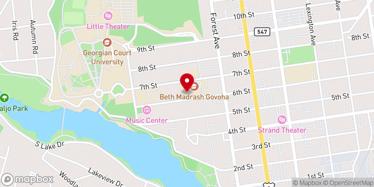 Map showing location of Mikdash Melech Jersusalem