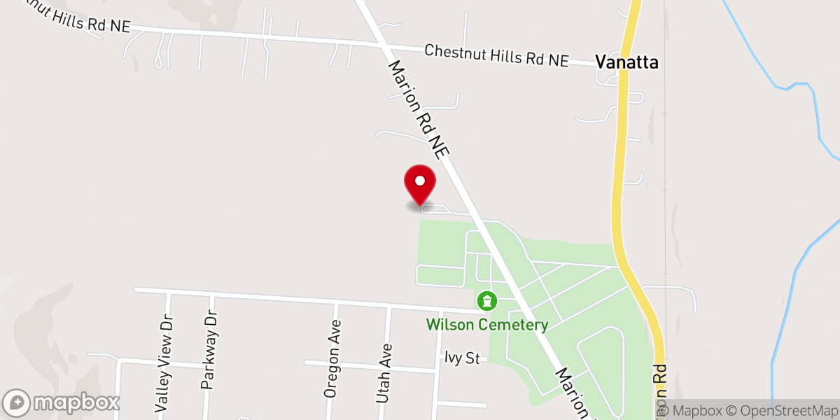 Map showing location of Northside Church Youth