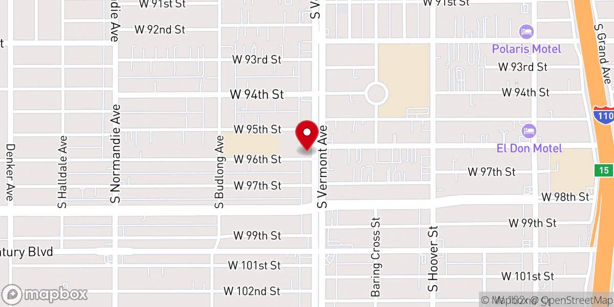 Map showing location of New Pleasant Hill Baptist Church