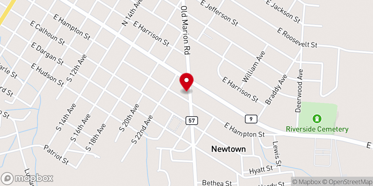 Map showing location of A WALK WITH JESUS MINISTRY