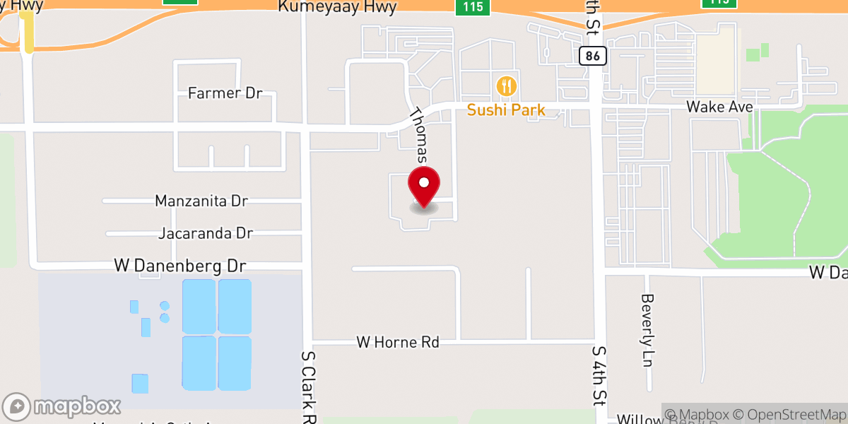 Map showing location of R38 Church