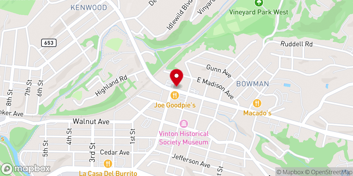 Map showing location of Christ Life Ministries