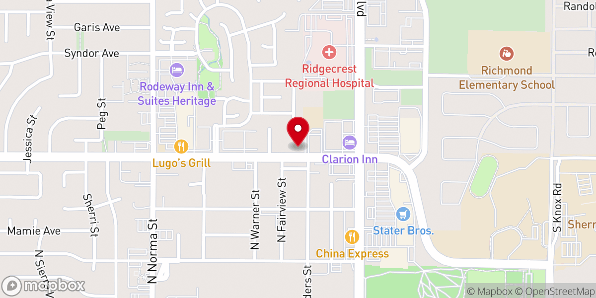 Map showing location of St. Michael's Episcopal Church