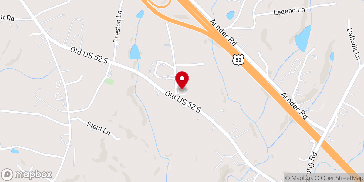 Map showing location of CORNERSTONE BAPTIST CHURCH