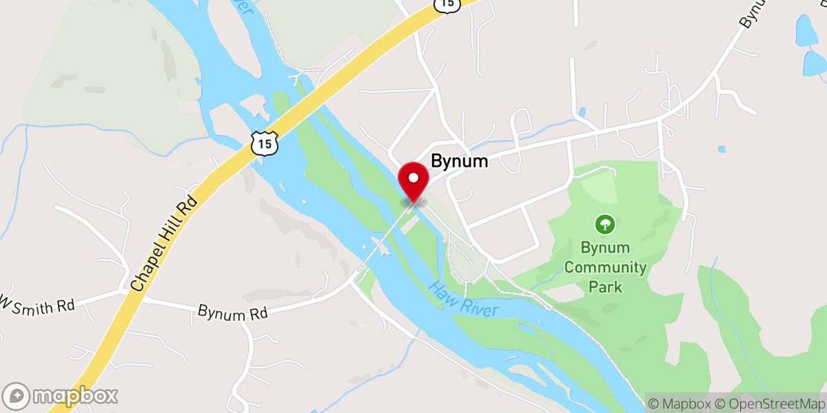 Map showing location of Saxuacth Bridge
