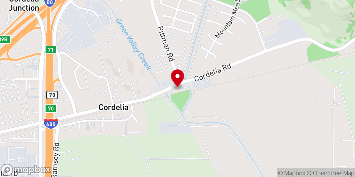 Map showing location of Home Church