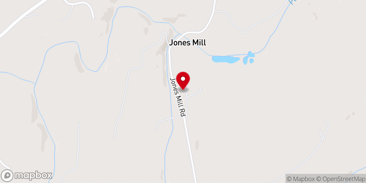 Map showing location of Leroy Jones Evangelistic